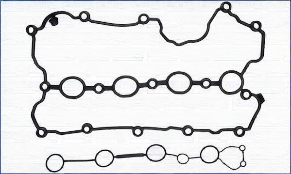 Комплект ущільнень, кришка голівки циліндра, VW К-кт прокладок клап. крышки лев. TOUAREG 4.2 06-, AUDI Q7 06, Ajusa 56052900
