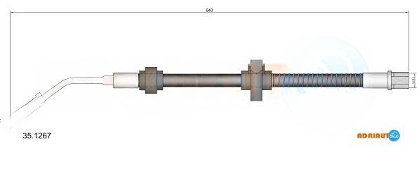 Гальмівний шланг, Adriauto 35.1267