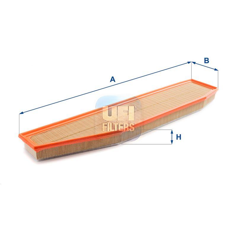 Повітряний фільтр, фільтрувальний елемент, Ufi 30.395.00