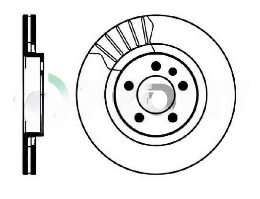 Гальмівний диск, Profit 5010-0928