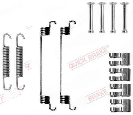 Комплект приладдя, гальмівна колодка, Quick Brake 105-0783