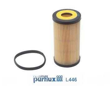 Оливний фільтр, фільтрувальний елемент, Volvo C30/C70/S40/S60/S80 10-, Purflux L446