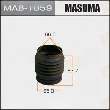 Комплект пилозахисних ковпаків, амортизатор, Masuma MAB1059