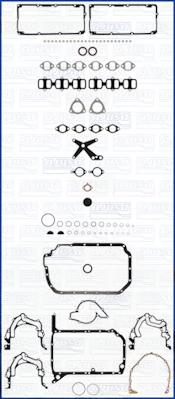 Повний комплект ущільнень, двигун, AUDI комплект прокладок двигуна A4 B5, A8 D2 2.5 TDI, SKODA SUPERB I 01-, Ajusa 51021800