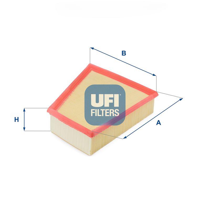 Повітряний фільтр, фільтрувальний елемент, VAG POLO/FABIA 99- 1.0-1.4, Ufi 30.132.00