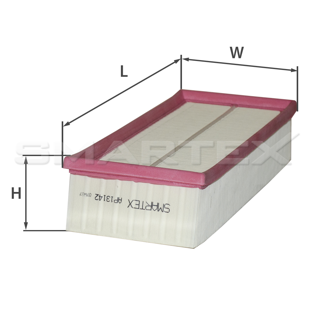 Повітряний фільтр, AUDI, SEAT, SKODA, VW ( AP 139/2 /WA6781 /LX 1211 /C 35 154), Smartex AP13142