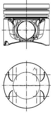 Поршень, Kolbenschmidt 40262620