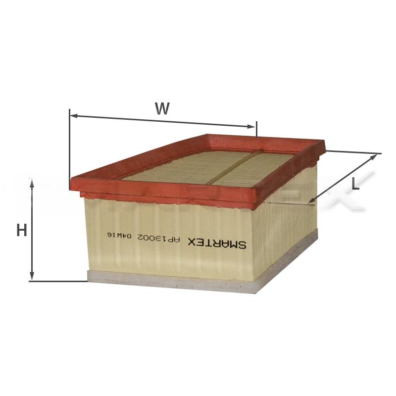 Повітряний фільтр, Logan 1,6 16v Symbol, Kangoo,Clio трапеція, Smartex AP13002