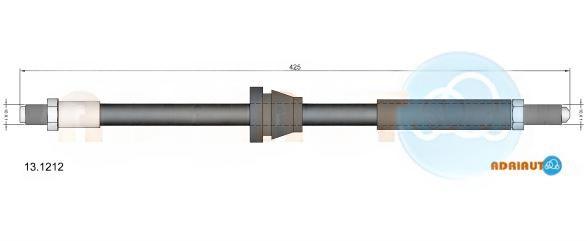 Гальмівний шланг, Adriauto 13.1212