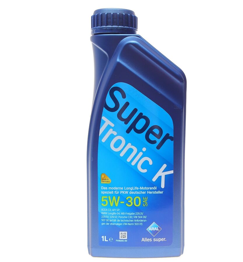 Моторна олива, Super Tronic K SAE 5W30 (1 Liter), Aral AR-15DBCB