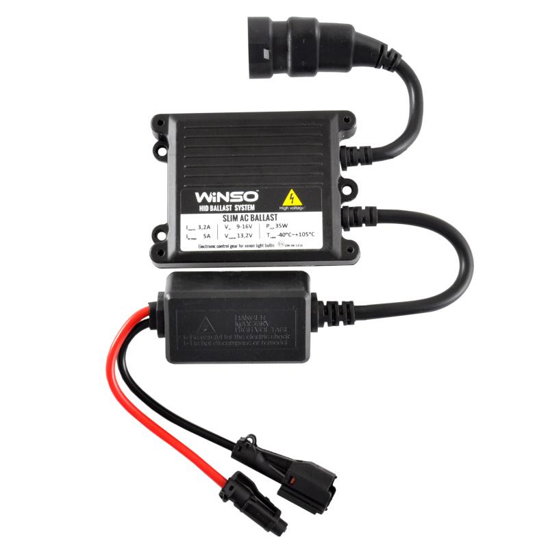 Slim ac ballast, 12v, 35w, ket xenon, Winso 714100