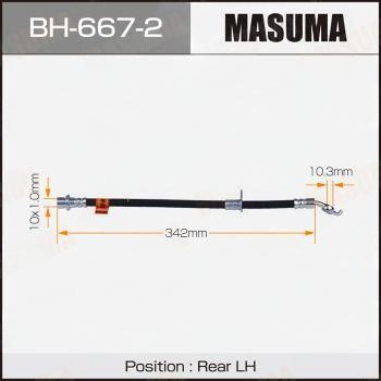 Гальмівний шланг, Masuma BH-667-2