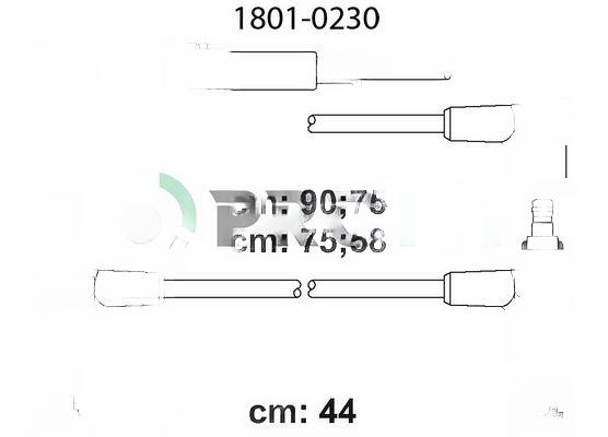 Комплект проводів високої напруги, Profit 1801-0230