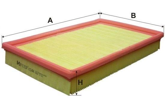 Повітряний фільтр, Mfilter K244