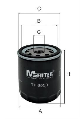 Оливний фільтр, Mfilter TF6550