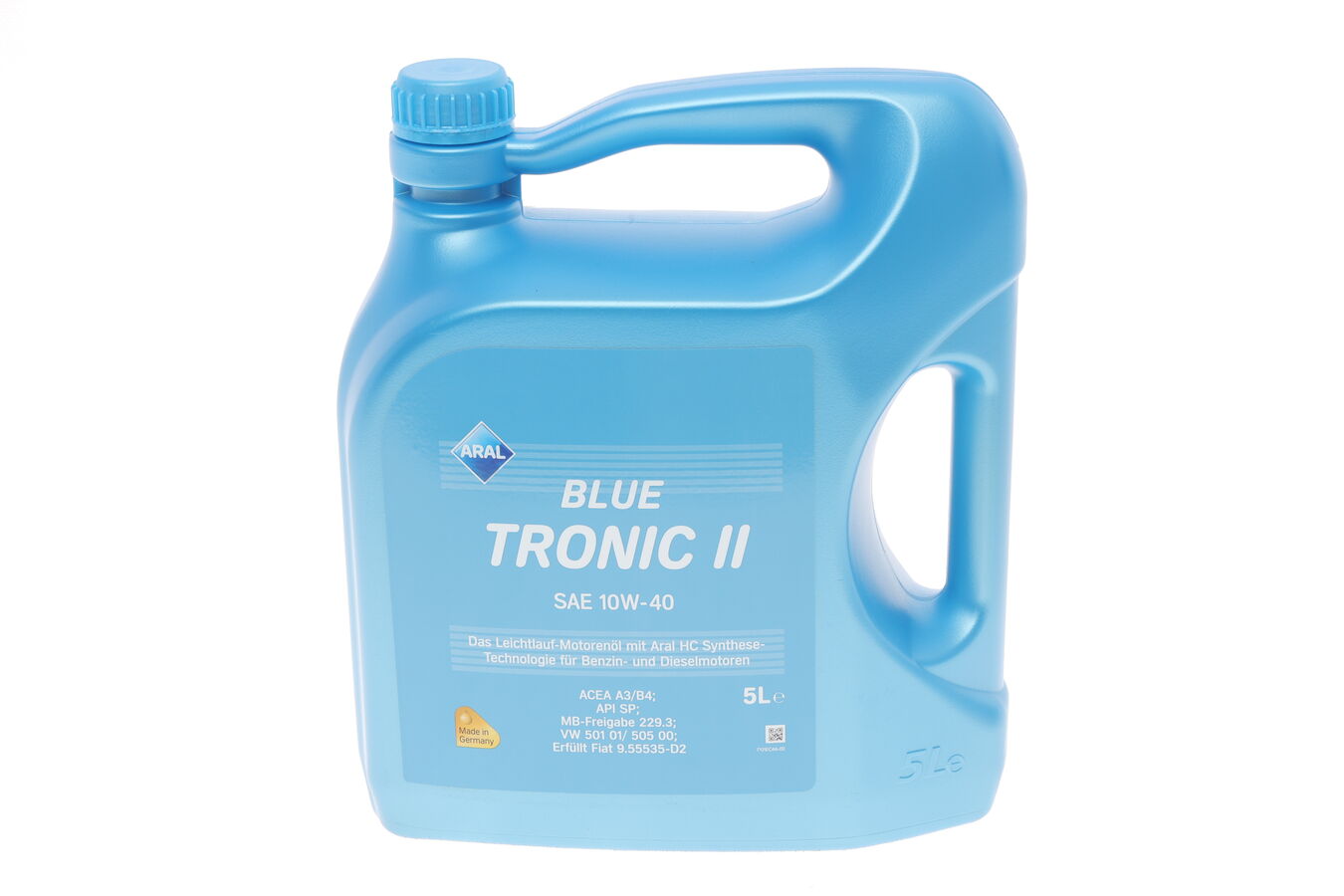 Олива моторна blue tronic ii sae 10w40 (5 liter), Aral AR-15F078