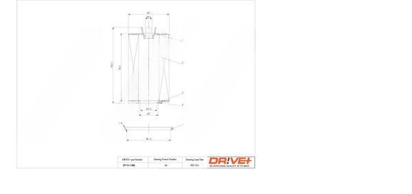 Оливний фільтр, Dr!Ve+ DP1110.11.0098