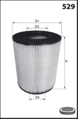 Повітряний фільтр, Misfat R441