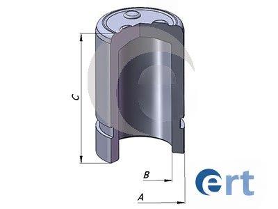 Поршень, гальмівний супорт, Ert 151308-C