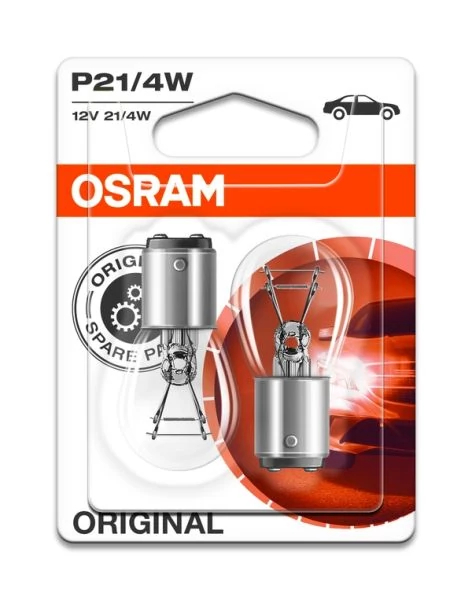 Лампа розжарювання, стоп-сигнали/задні габаритні ліхтарі, STANDARD, Osram 7225_02B