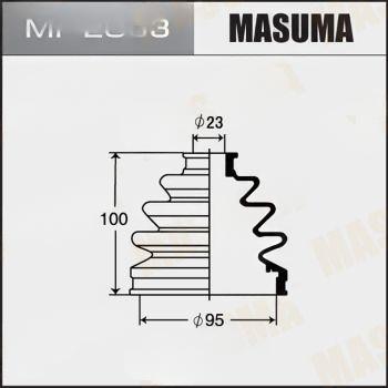 Комплект пилозахисний, приводний вал, Masuma MF-2063