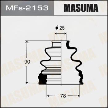 Комплект пилозахисний, приводний вал, Masuma MFS-2153