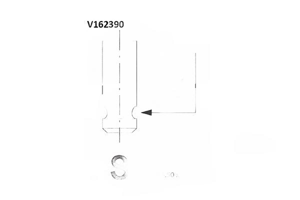 Впускний клапан, Bg Automotive V162390