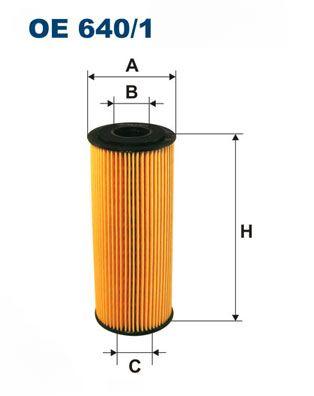 Оливний фільтр, Filtron OE640/1